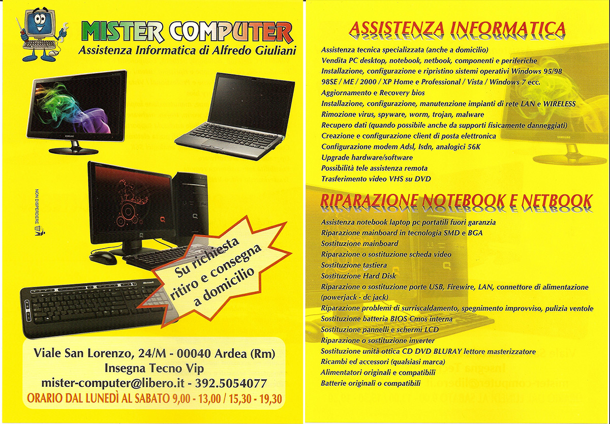 volantino mister computer